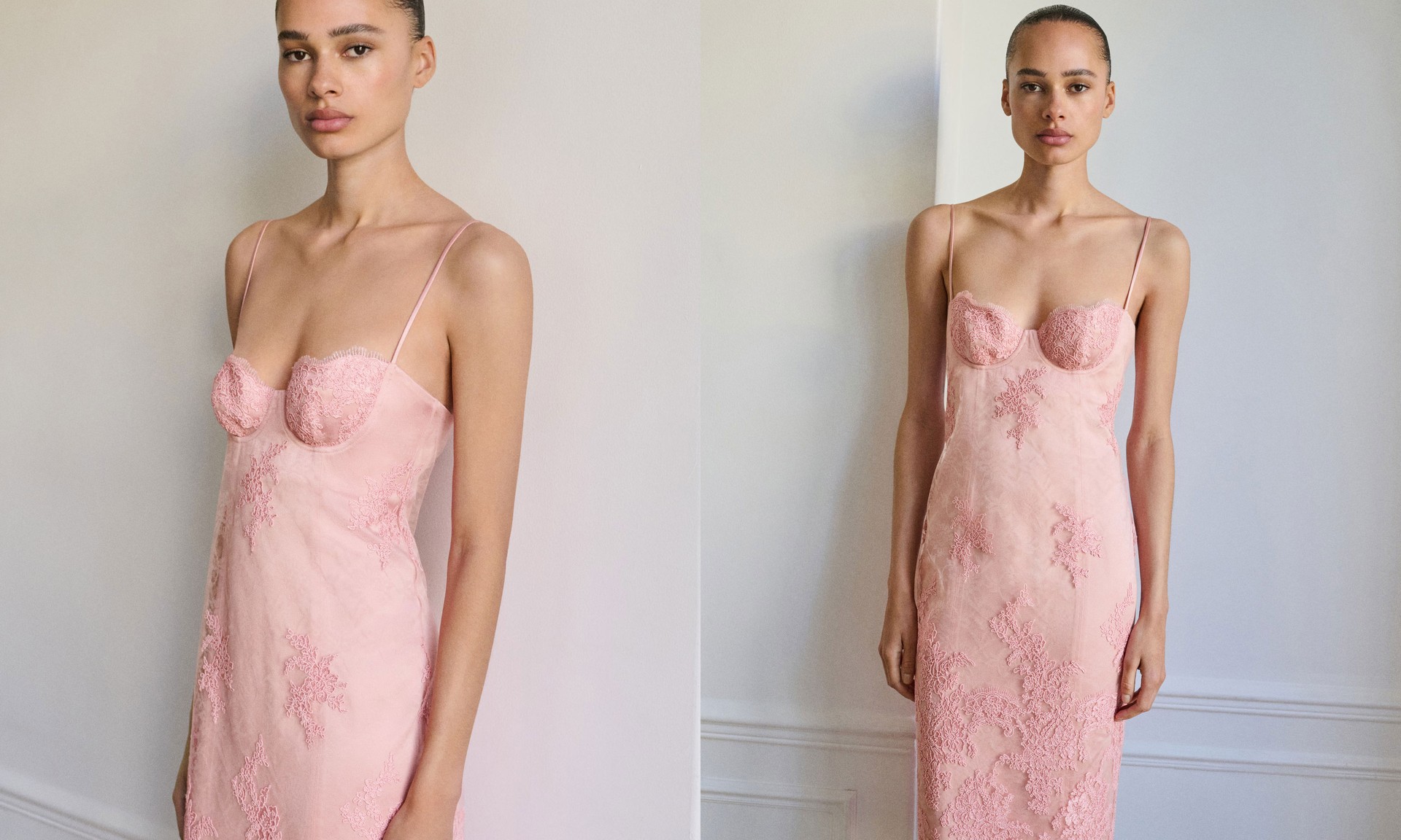 Devoré Floral Dress