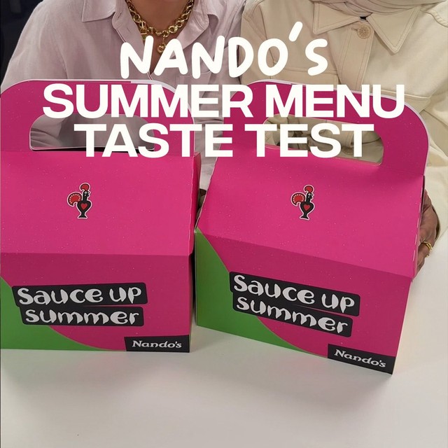 Taste-testing the new Nando’s summer menu – save for your next visit…