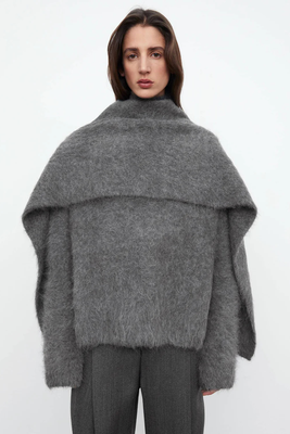 Alpaca Knit Scarf, £250 | Totême 