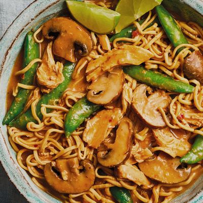 Red Curry Chicken Noodle Soup