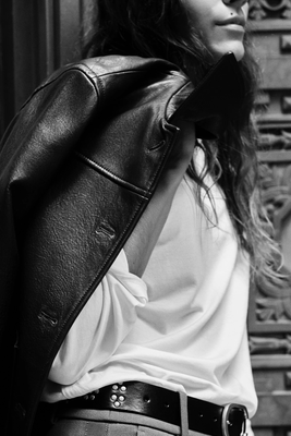 Leather Jacket, £780 | Mari Giudicelli x J.Crew 