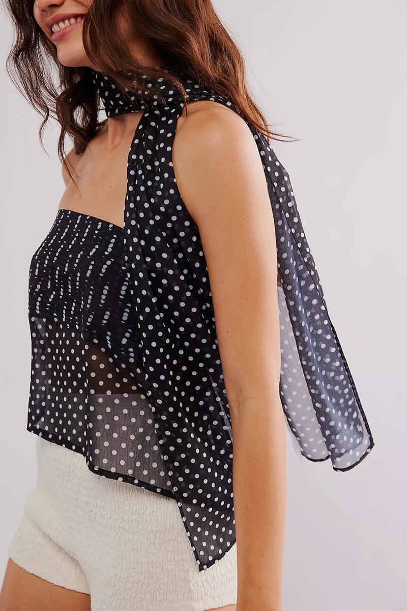 Chiffon Tube Top from Nigel Preston
