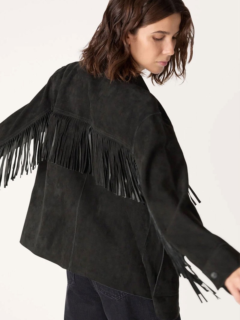 Tassel Suede Jacket