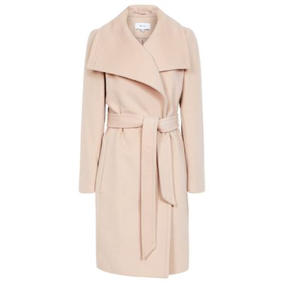 Wool Self Tie Coat