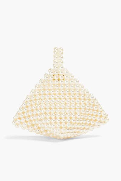 Le Bourgeon Faux Pearl Tote from Vanina