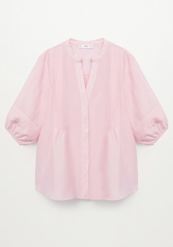 Pleated Details Blouse