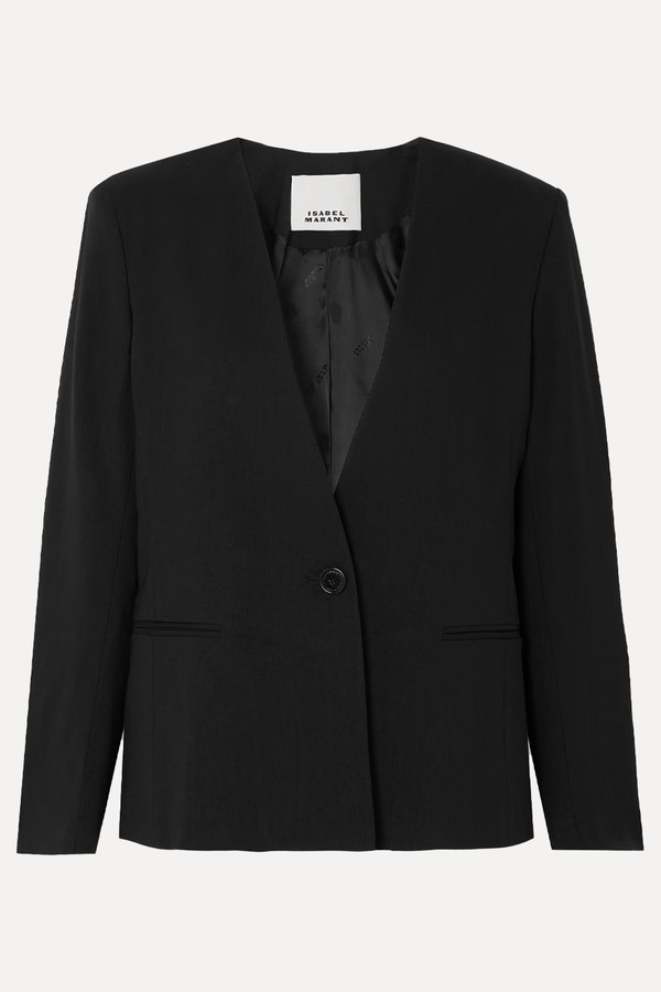 Manzil hemp-blend blazer from Isabel Marant