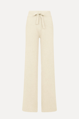 Como Cashmere Ribbed Trousers from My Cashmere