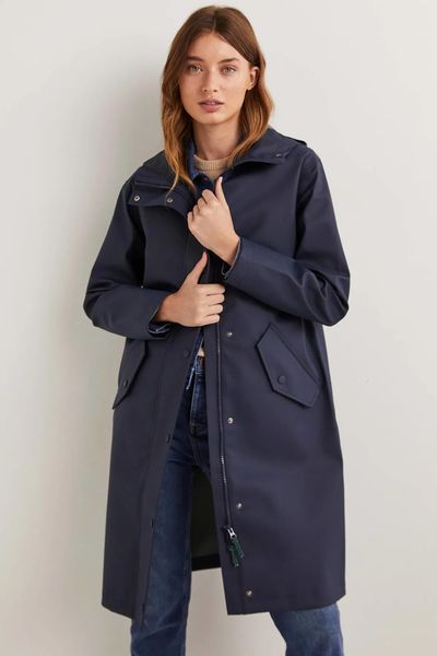 Waterproof Longline Raincoat, £150 | Boden