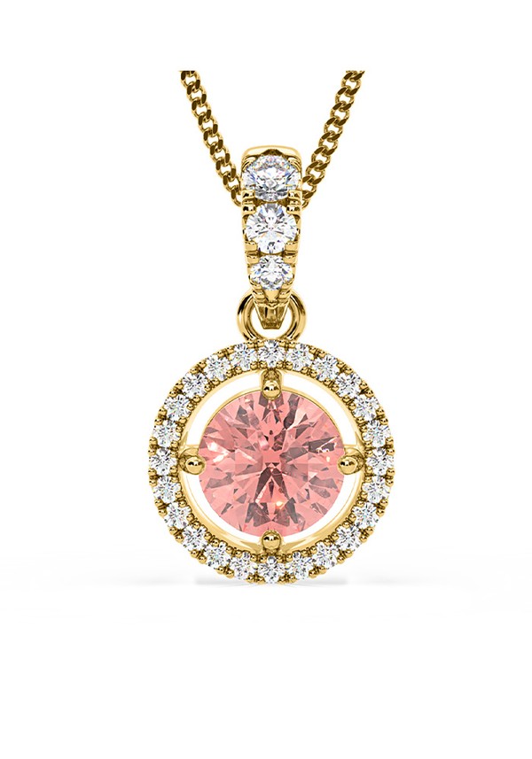 Ella Pink Lab Diamond