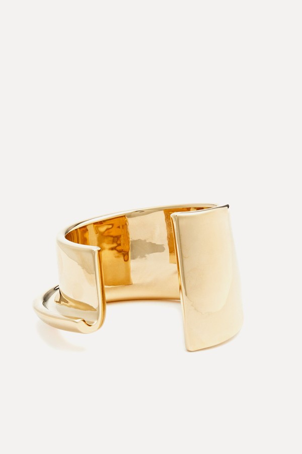 Le Bracelet J Sculpted Cuff Bracelet from Jacquemus