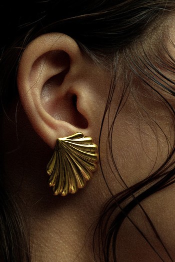 Thea Shell Earrings  from Daphine