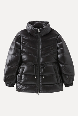 Aliquippa Silky Down Jacket With A Drawstring Waist from Woolrich