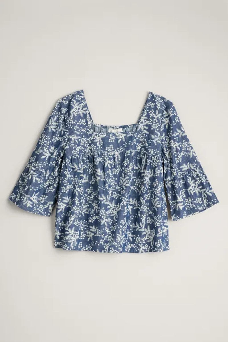 River House Chambray Top