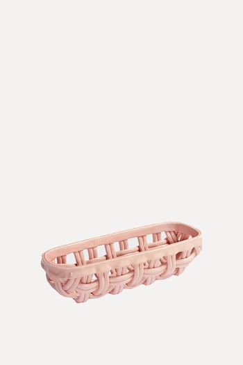 Pink Baguette Basket from Trouva