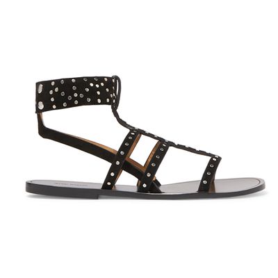 Jestee Studded Suede Sandals from Isabel Marant