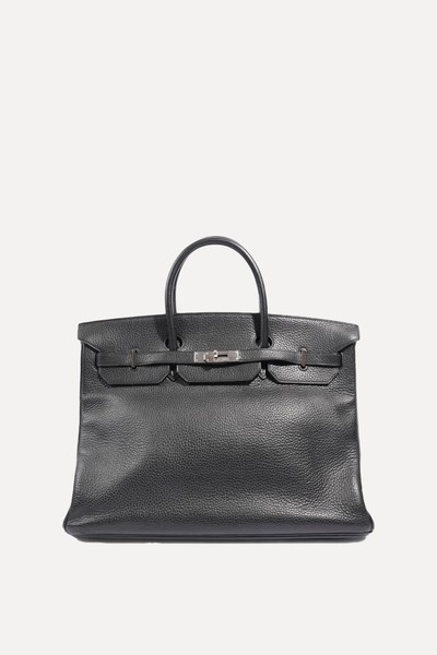 Birkin 40 Black Clemence Leather 40 from Hermès