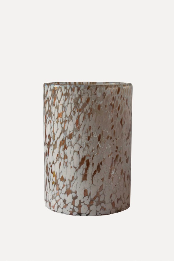 Carmen Mouth Blown White Vase from Anbôise