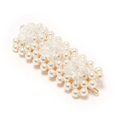 Bead-Embellished Hair Clip from Shrimps