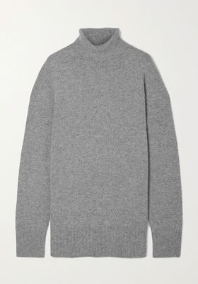 Stepny Wool & Cashmere-Blend Turtleneck Sweater from The Row