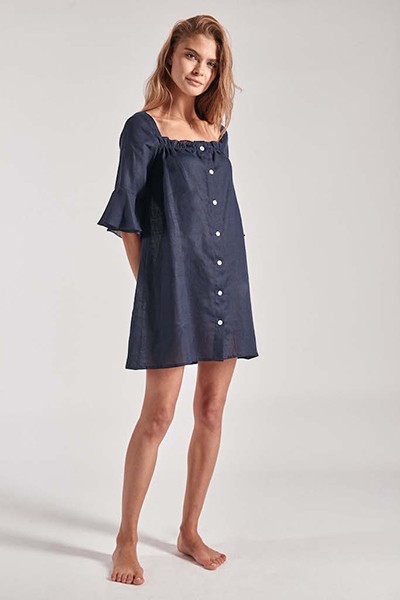 Jane Navy Mini Dress