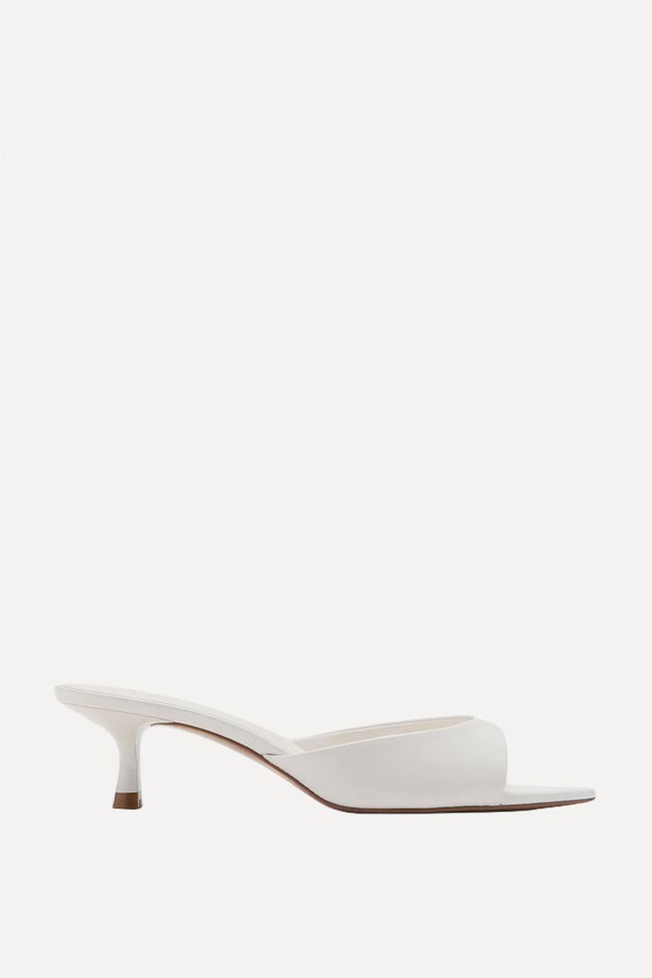Kitten-Heel Sandals With Strap from Mango