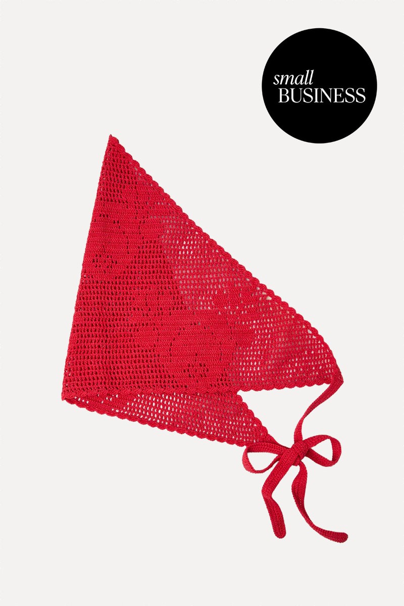 Viv Crochet Scarf from Loeffler Randall
