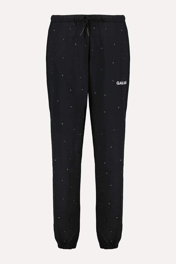 Calypso Strass Cotton Joggers from Gaïa-Gaïa