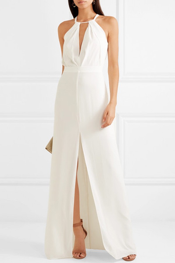 Crepe Gown from Halston Heritage
