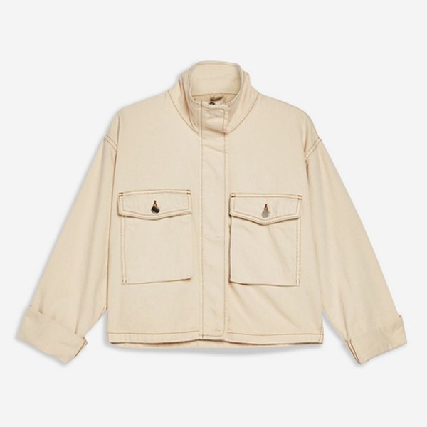 Funnel Neck Shacket