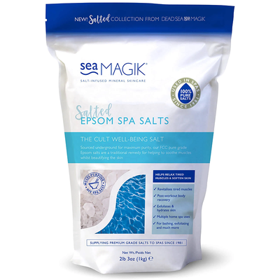 Salted Epsom Spa Salts from Sea Magik