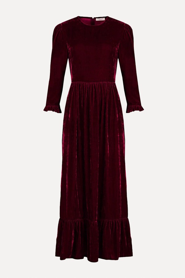 Shae Velvet Maxi Dress from Iris