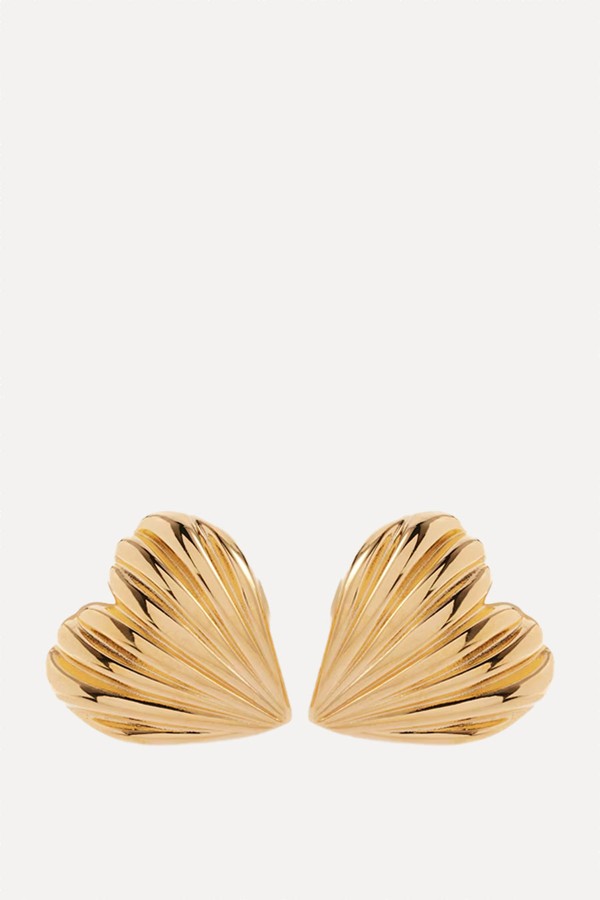 Libi Gold-Plated Earrings from Jennifer Behr