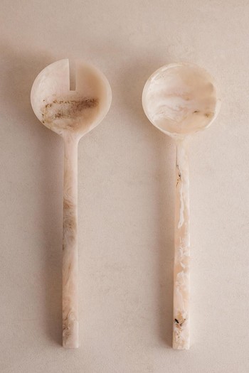 Henrietta Resin Salad Servers from Soho Home