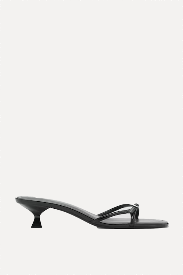Heeled Sandals With Buckle Detail from Mango
