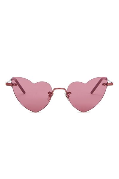 Heart-Frame Sunglasses from Saint Laurent