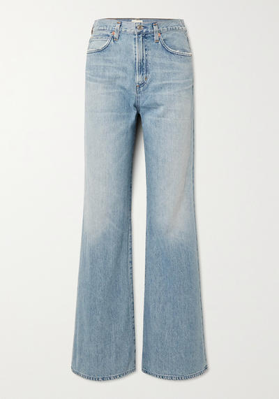 Rosanna Organic High-Rise Wide-Leg Jeans from Citizens Of Humanity