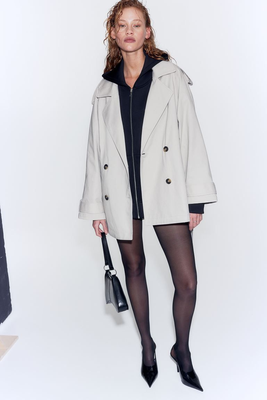 Short Trench Coat from H&M