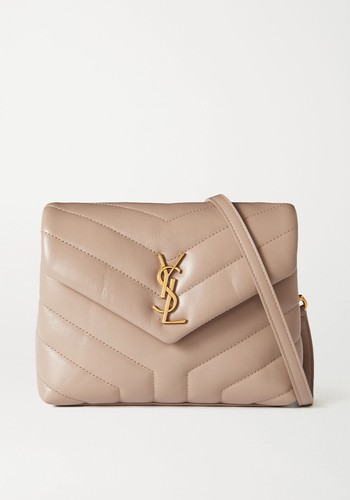 Loulou Toy Quilted Leather Shoulder Bag from Saint Laurent