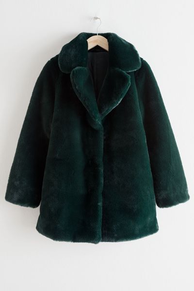 Short Faux Fur Coat from & Other Stories