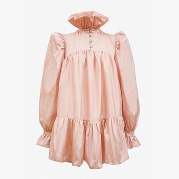 Mini Ruffle Dress Pink from Avavav