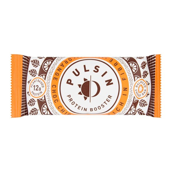 Orange Choc Chip Protein Booster Snack Bar from Pulsin