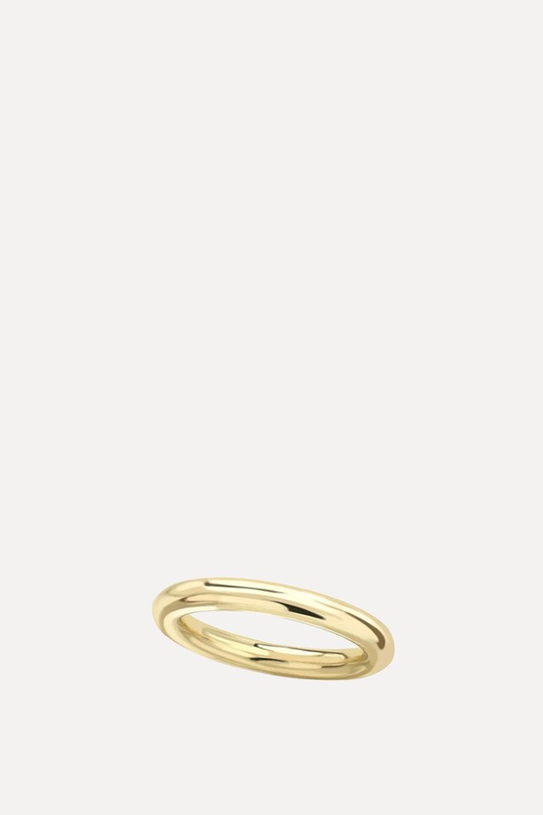 Round Wire 3mm Yellow Gold Band from Jessica McCormack