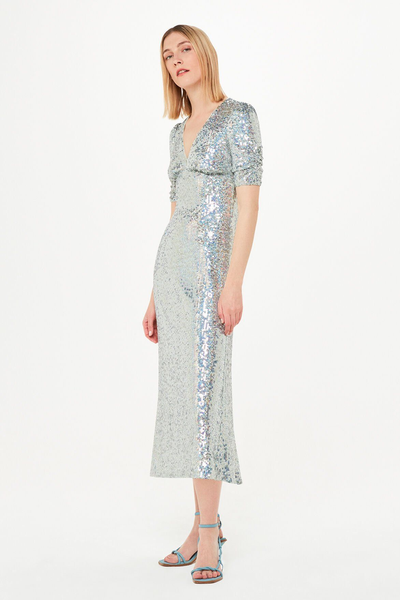 Sequin Midi Dress