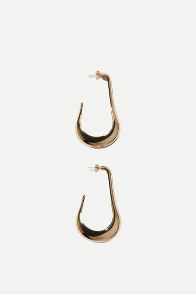 Long Hoop Earrings