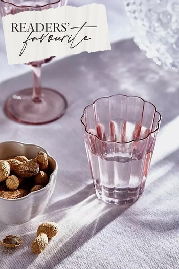 Scalloped Glass Tumbler from John Lewis