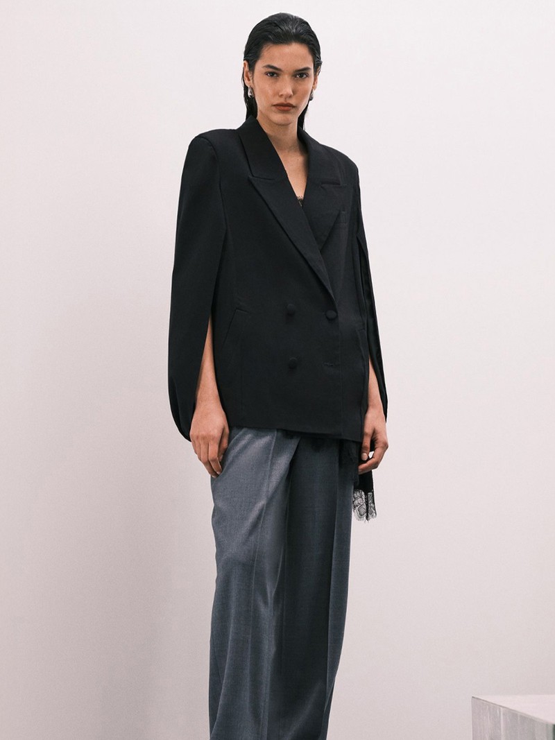 Cape Sleeve Double Breasted Blazer from WeWoreWhat