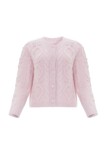 Sylvie Cable Short Cardigan