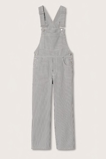 Denim Dungarees Stripes from Mango