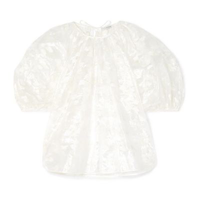 Embroidered Taffeta Top from Cecilie Bahnsen